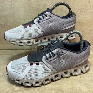 On Running Cloud 5 Womens Shoes Sneakers Pearl Frost Grey White Size 7 59.98157